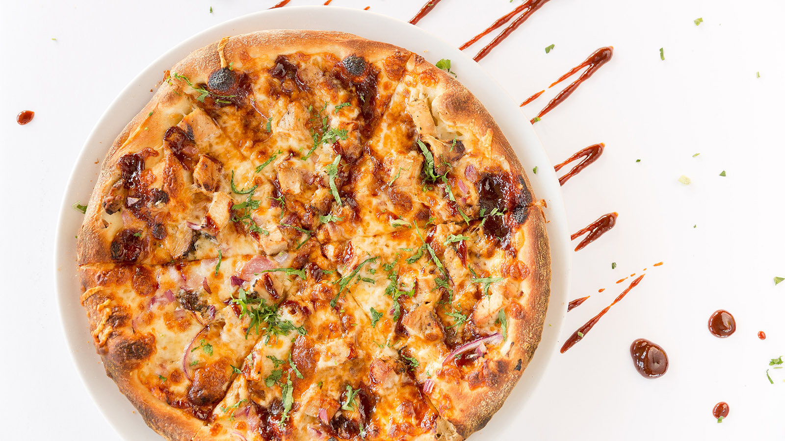 Order BBQ Style Chicken Pizza food online from Babbo Italian Eatery store, Phoenix on bringmethat.com