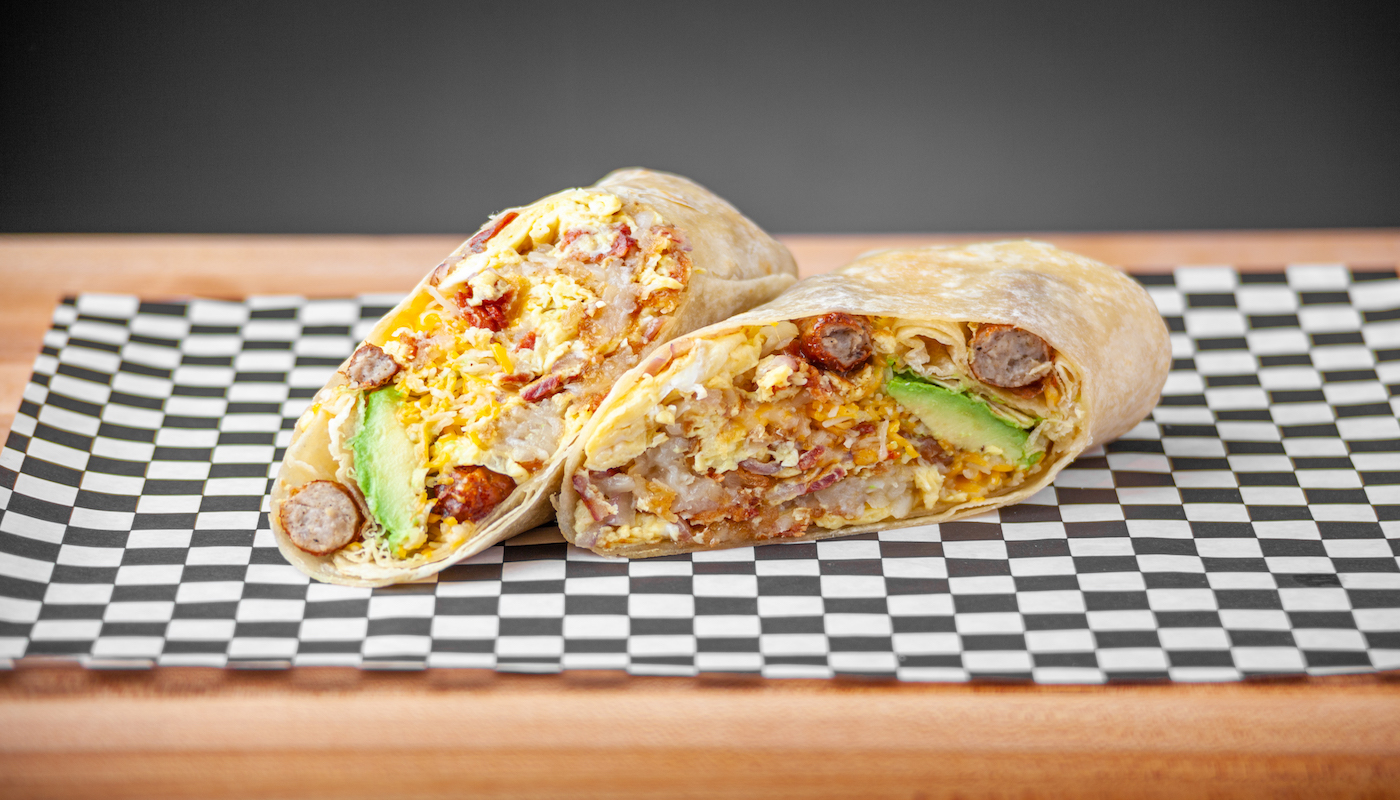 Order The Big Breakfast Burrito food online from Daydream Breakfast Burritos store, San Diego on bringmethat.com