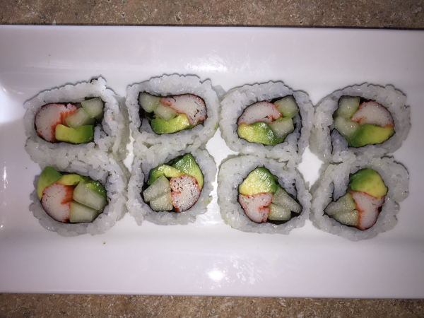 Order 10Piece California Roll food online from Jazz Sushi Bar store, New Orleans on bringmethat.com