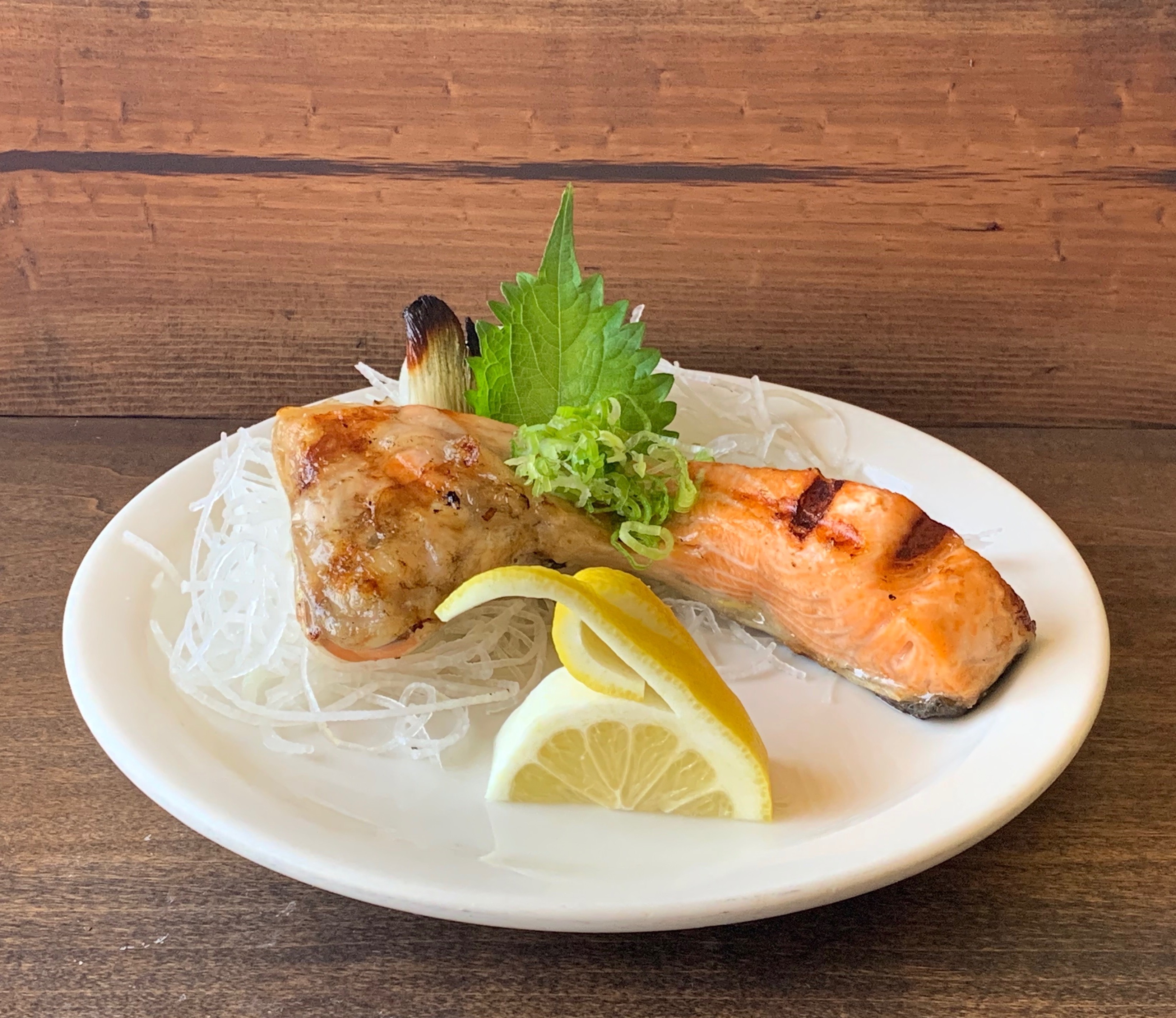 Order Salmon Collar food online from Minato Sushi store, Lake Forest on bringmethat.com