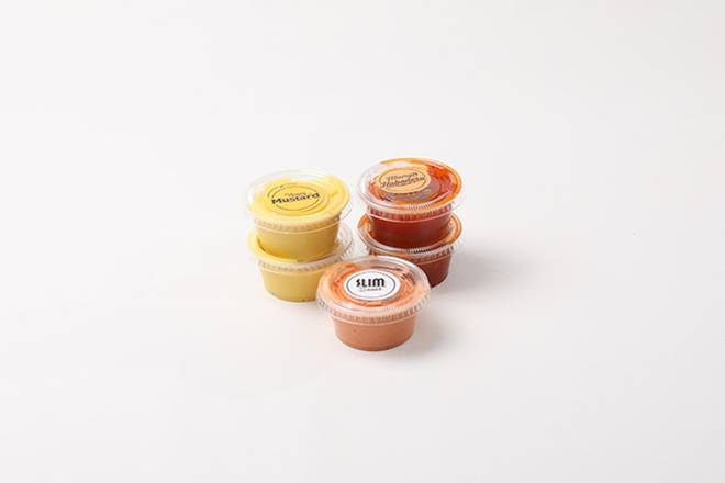 Order Pack of 5 Sauces food online from Slim Chickens store, Mt. Juliet on bringmethat.com