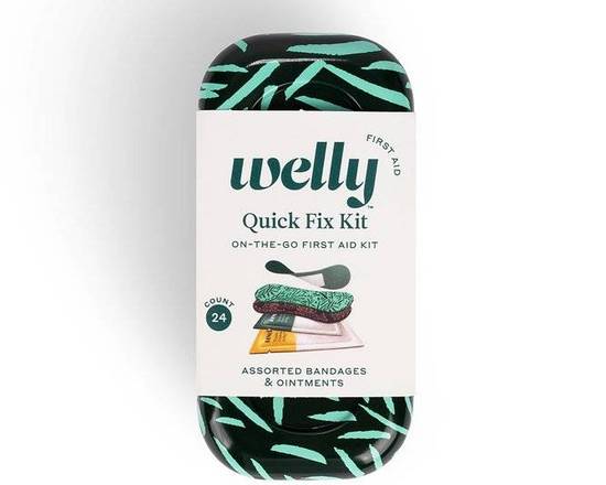 Order Welly's Floral On the Go Kit (24 Bandages) food online from Trio Pharmacy store, Columbus on bringmethat.com