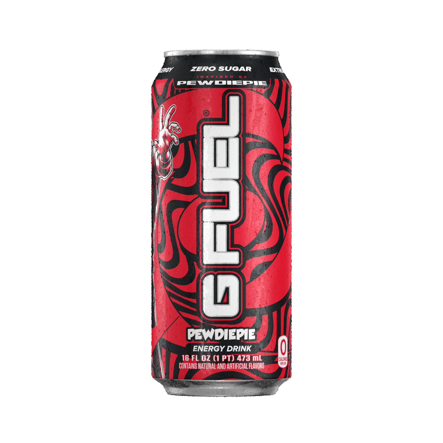 Order G Fuel Energy Drink, PewDiePie - 16 oz food online from Rite Aid store, MILLER PLACE on bringmethat.com