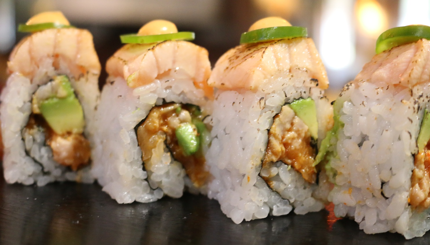Order Stephony Roll food online from Kaze Sushi & Hibachi store, Mesquite on bringmethat.com