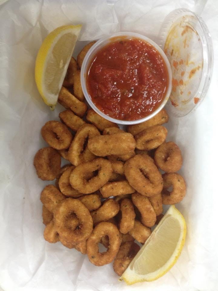 Order Fried Calamari - Appetizer food online from A-1 Pizza store, Hartford on bringmethat.com