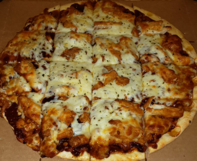 Order BBQ Chicken Pizza food online from Bottoms Up Pizzeria Bar And Grill store, Rockford on bringmethat.com