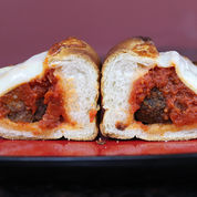 Order Meatball Parm  food online from George Quick Stop Cafe store, East Stroudsburg on bringmethat.com