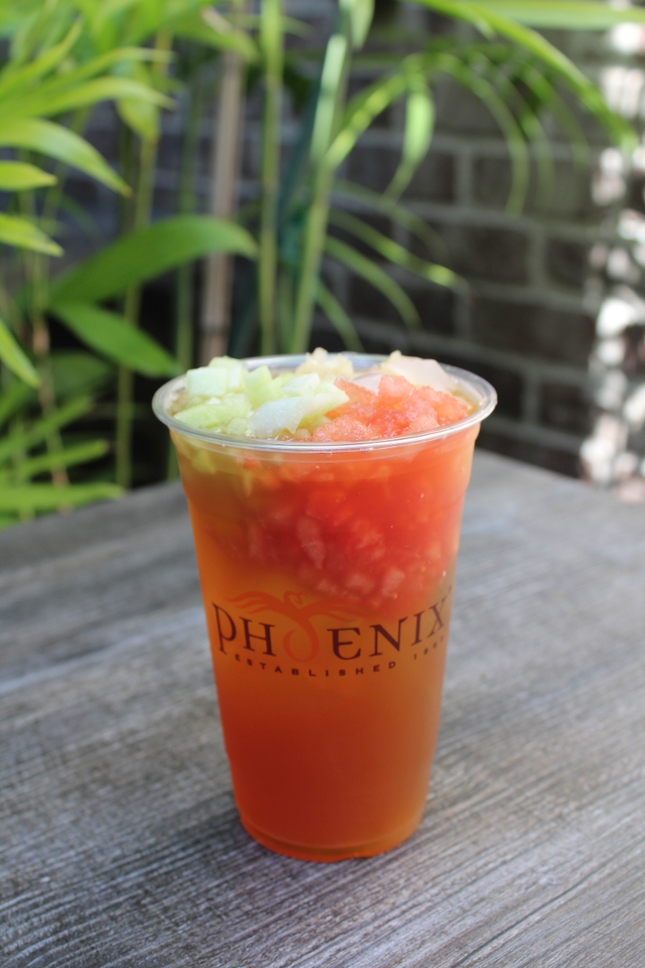 Order 天堂水果茶 Tropical Fruit Iced Tea food online from Phoenix Wings store, Garden Grove on bringmethat.com