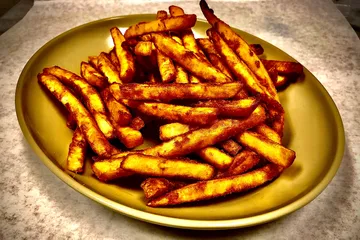Order French Fries food online from Lucky Chicago Style Grill store, Round Rock on bringmethat.com