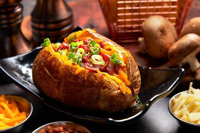 Order Baked Potato food online from El Toro Loco Churrascaria store, Westchester on bringmethat.com