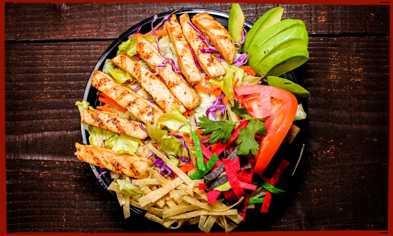 Order Chicken Salad food online from La Bufadora Baja Grill store, Hemet on bringmethat.com