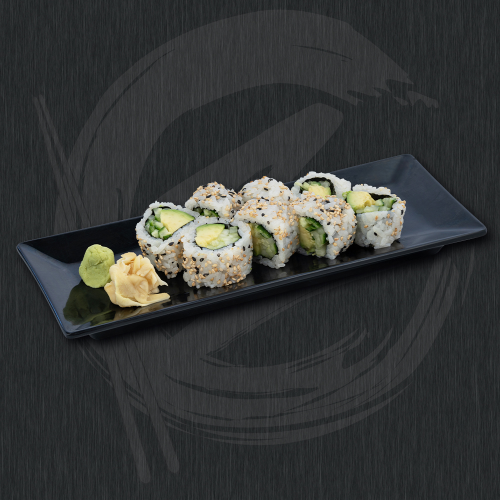 Order Avocado and Cucumber roll food online from Zane Japanese Eatery store, Germantown on bringmethat.com