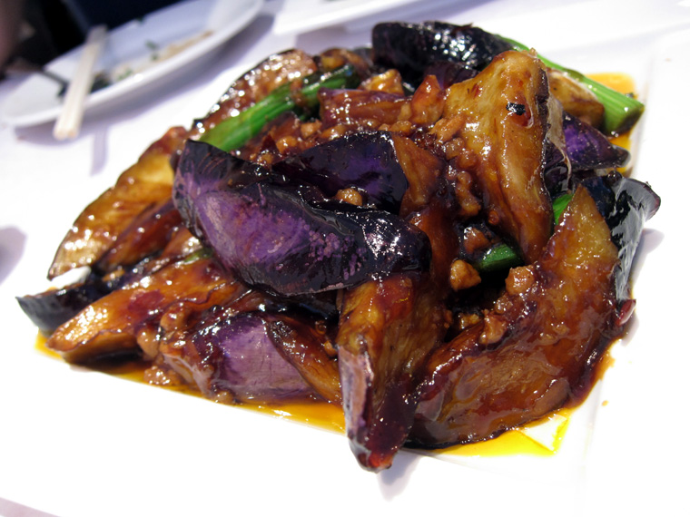 Order 34. Sauteed Chinese Eggplant with Garlic Sauce food online from The Little Kitchen of Westport store, Westport on bringmethat.com
