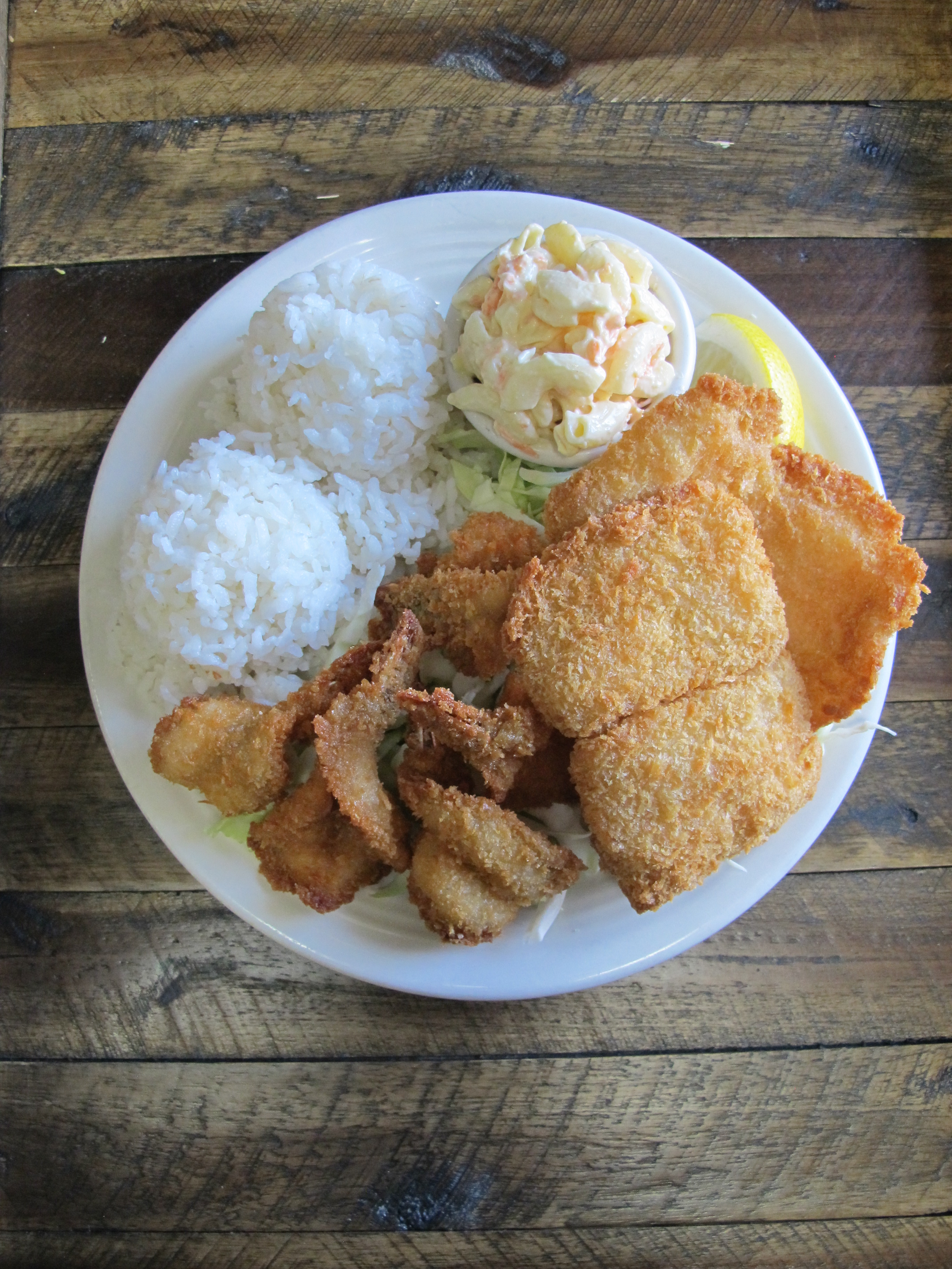 Order Fish & Shrimp food online from Maui Hawaiian Bbq store, Oceanside on bringmethat.com