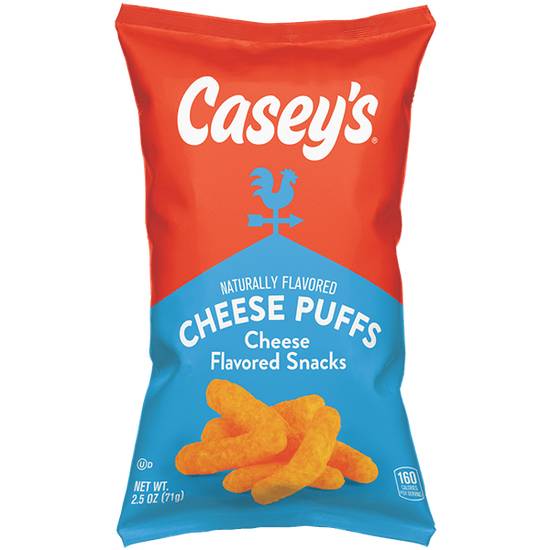 Order Casey's Cheese Puffs 2.5oz food online from Casey's store, Lawrence on bringmethat.com