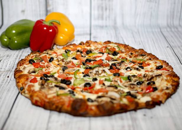 Order Large Veggie food online from Dearborn Pizza store, Dearborn Heights on bringmethat.com