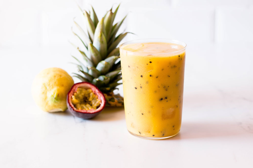 Order Passion Fruit Smoothie food online from Sweet & Fresh store, Atlanta on bringmethat.com