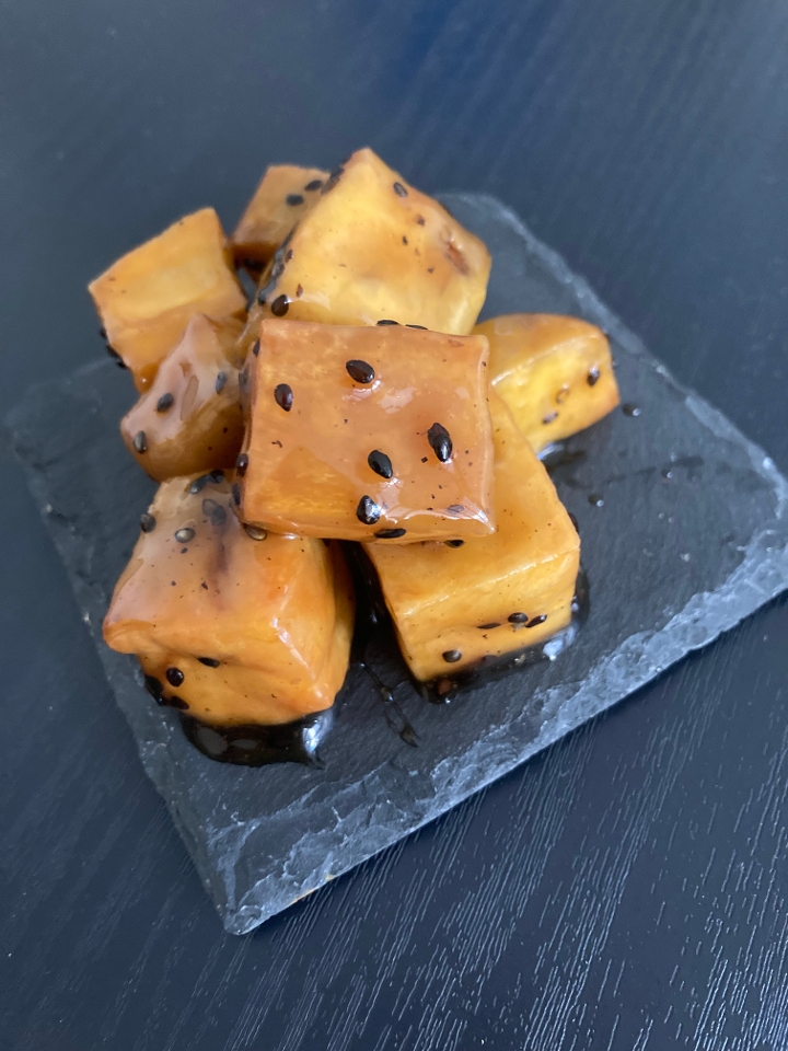 Order Candied Sweet Potato food online from Kozo Sushi store, Honolulu on bringmethat.com
