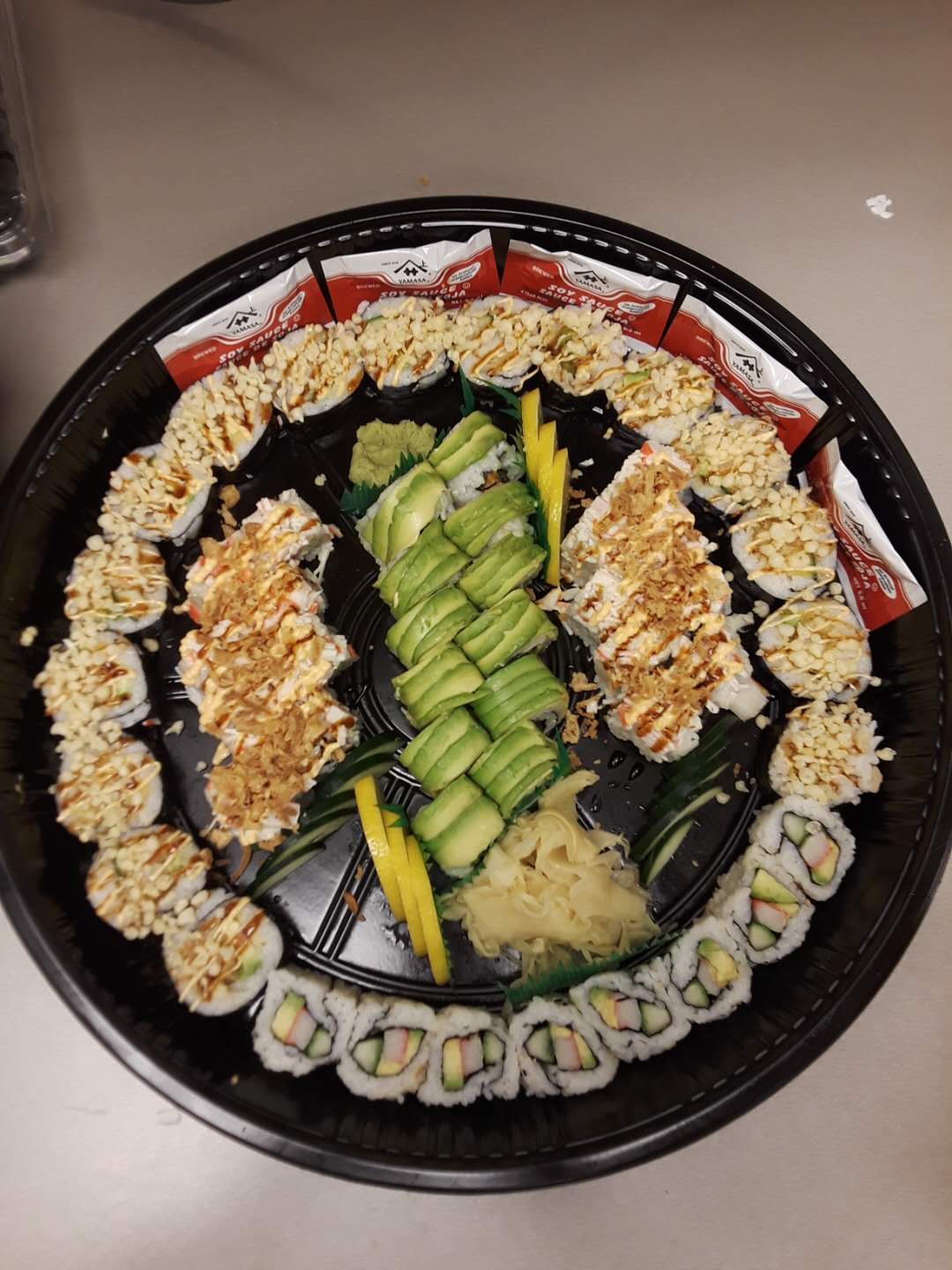 Order Cooke Sushi Tray  food online from A Plus Sushi store, Malvern on bringmethat.com