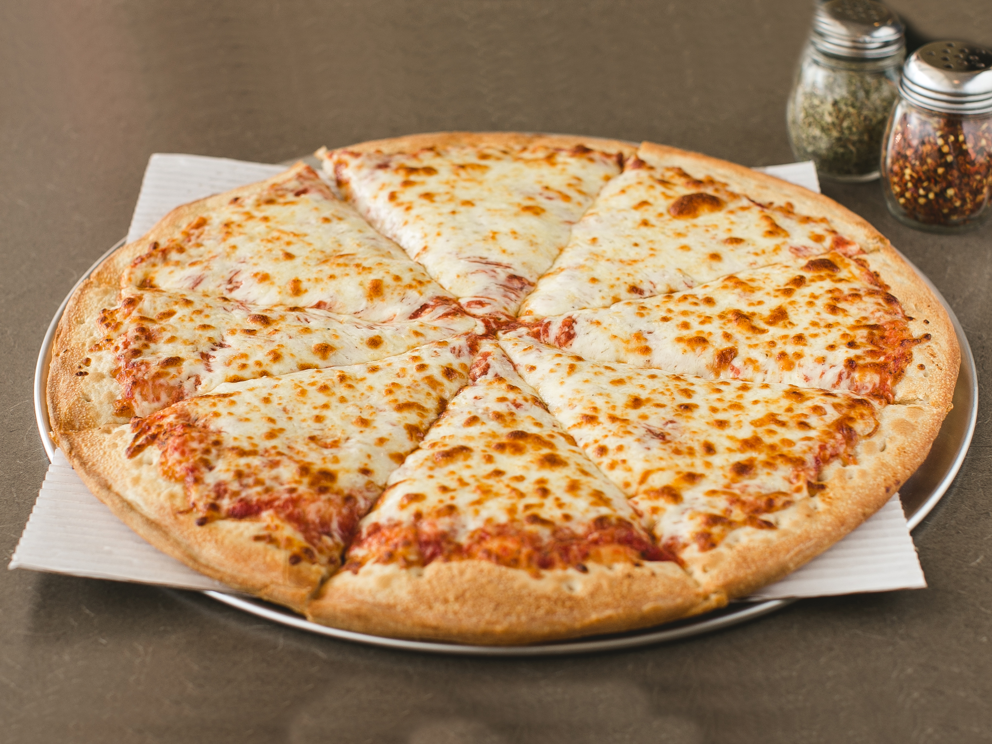Order Plain Cheese Pizza food online from Nick Pizza store, Glassboro on bringmethat.com