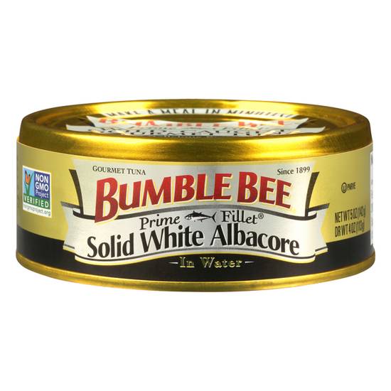 Order Bumble Bee Prime Fillet Solid White Albacore Tuna In Water food online from Exxon Food Mart store, Port Huron on bringmethat.com