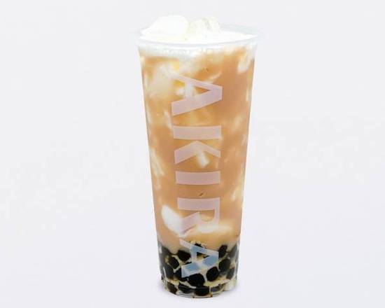Order Fresh taro latte  food online from Akira Coffee & Tea store, Davis on bringmethat.com