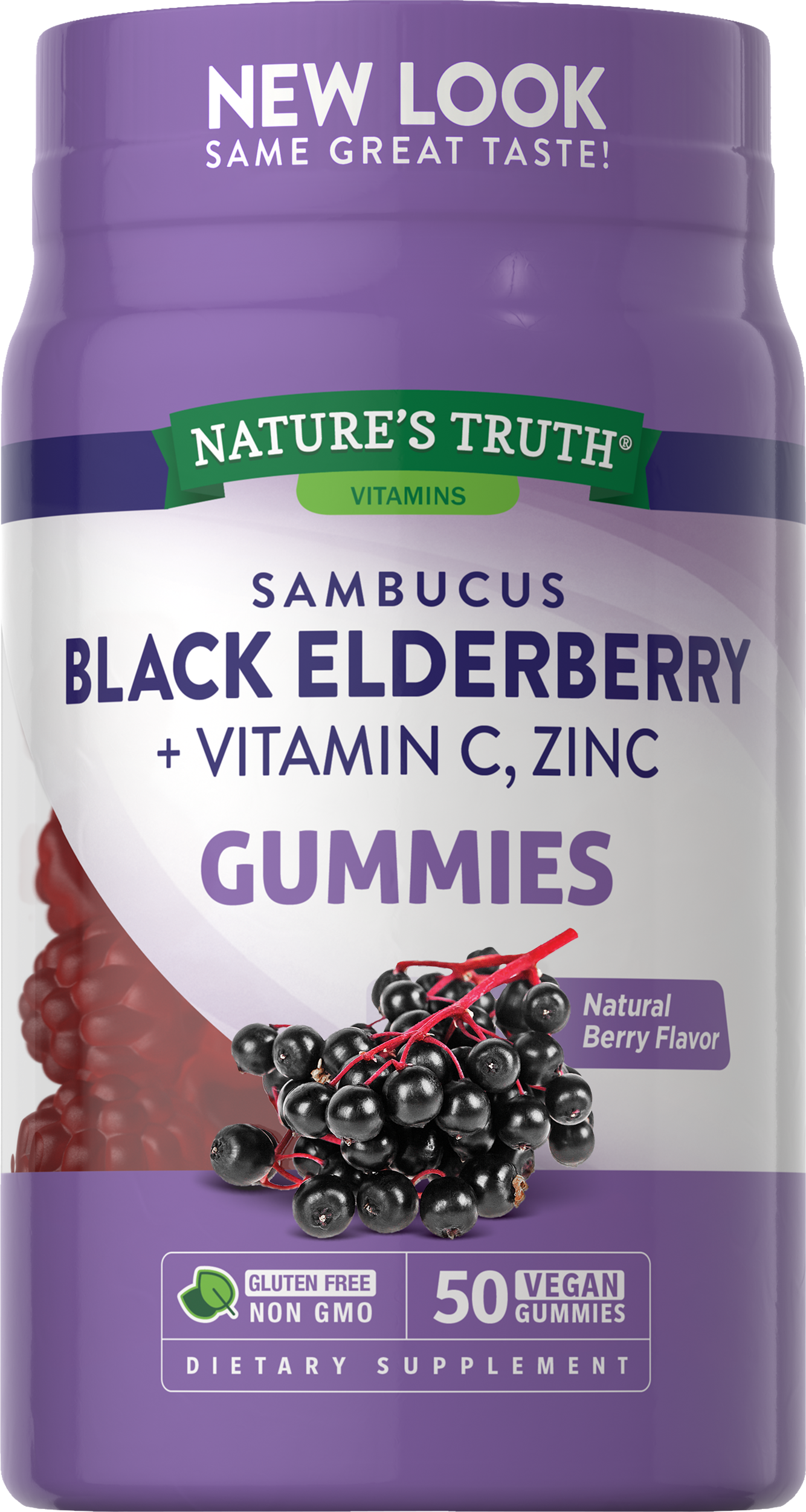 Order Nature's Truth Elderberry Complex plus Vitamin C and Zinc Gummies - 50 ct food online from Rite Aid store, Cathedral City on bringmethat.com