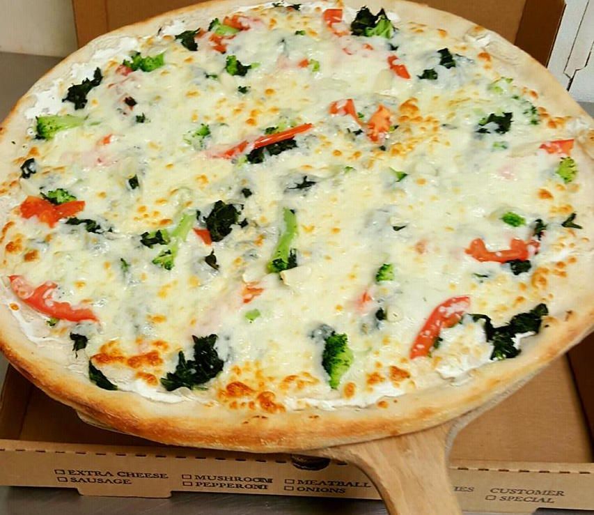 Order The White Pizza food online from Nostra Pizza store, Greensboro on bringmethat.com