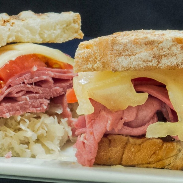 Order Reuben Panini food online from Cafe 53 store, Chicago on bringmethat.com