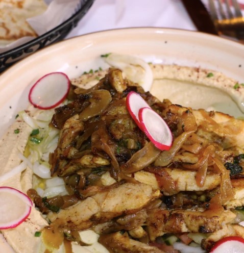 Order Chicken Shawarma Bowl food online from MishMish Cafe store, Montclair on bringmethat.com