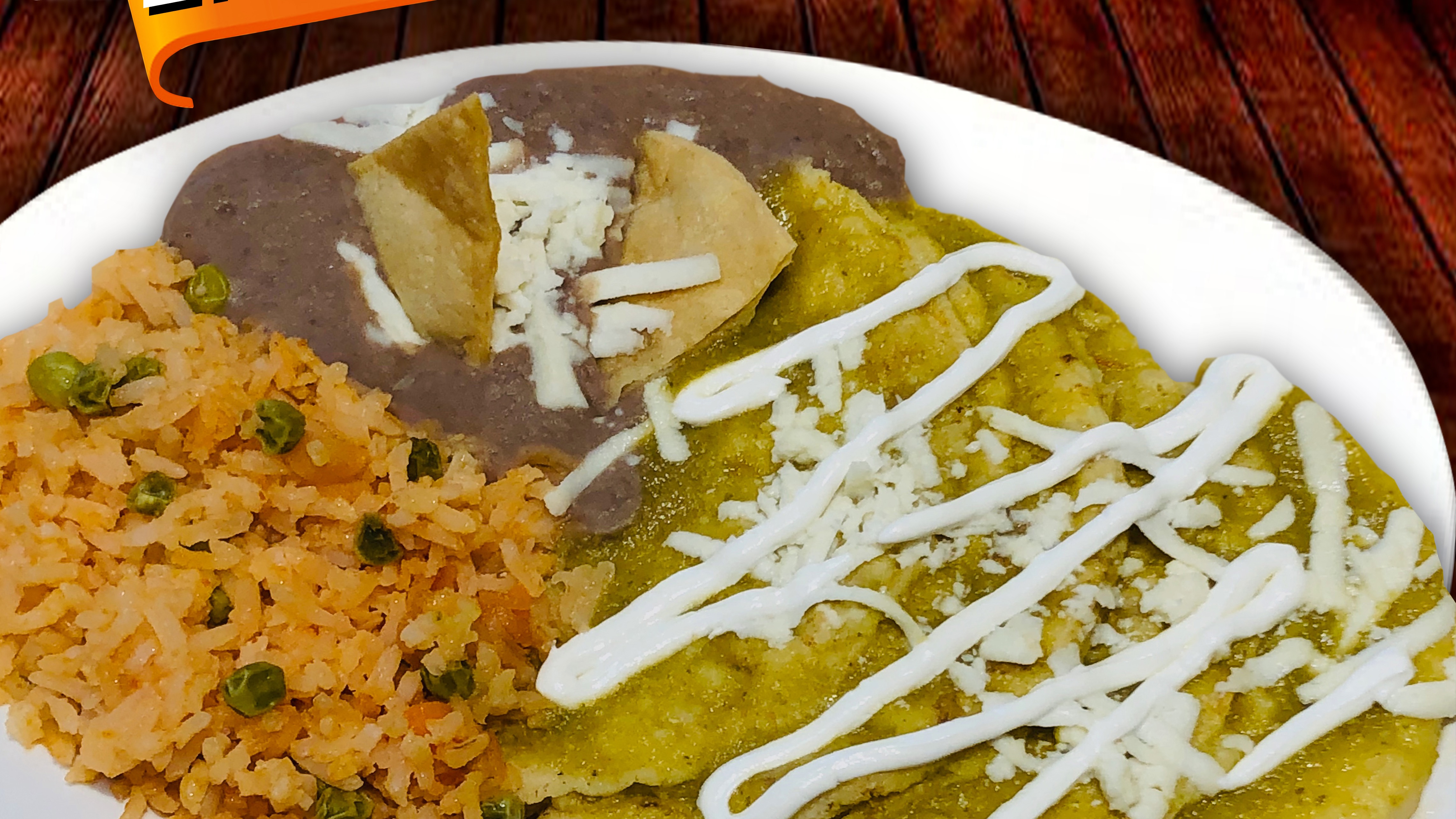 Order Enchiladas food online from Tamales Dona Tere store, Houston on bringmethat.com
