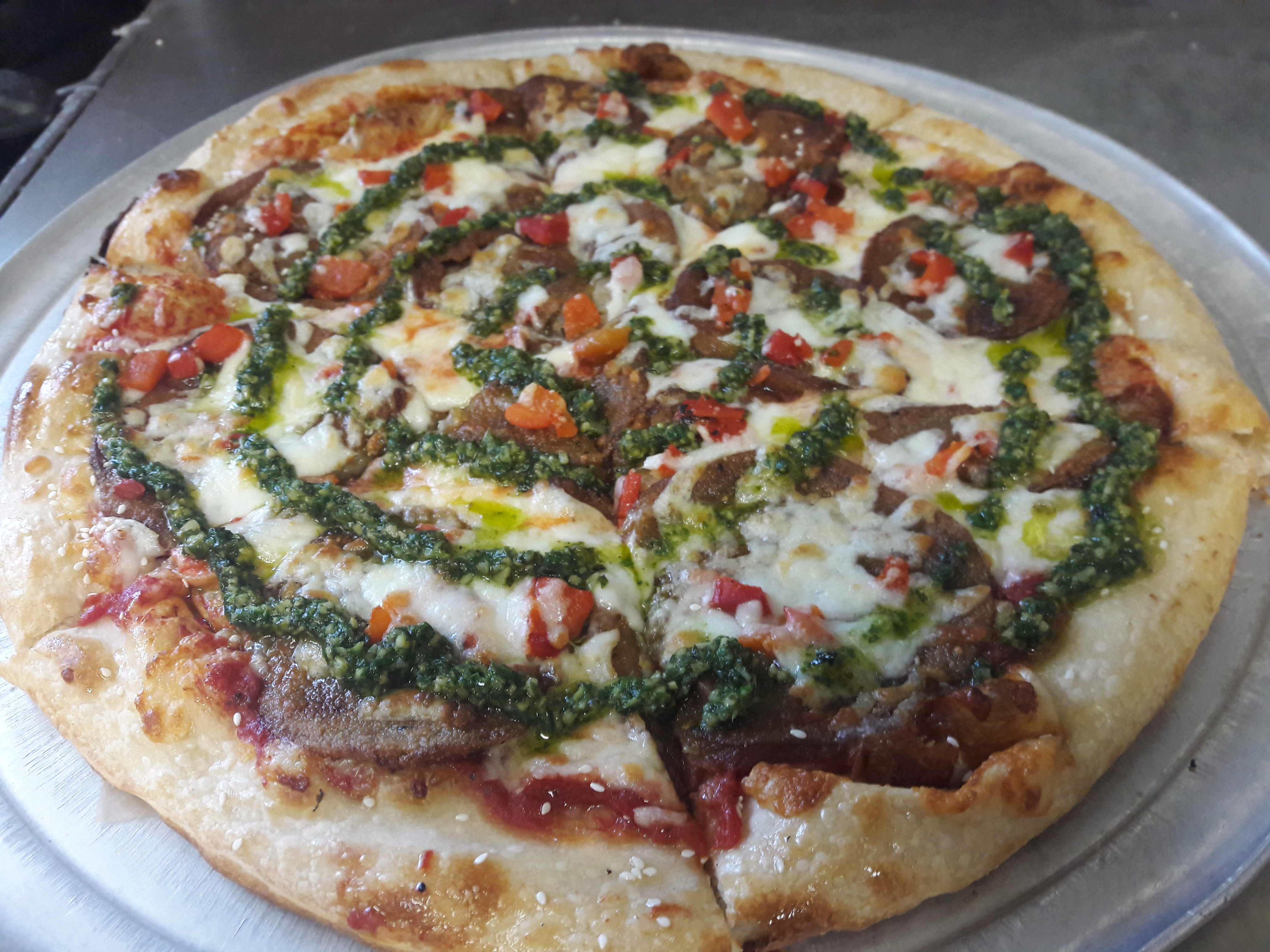 Order Mr. Pete Pizza food online from Mojo Pizza and Pub store, Decatur on bringmethat.com