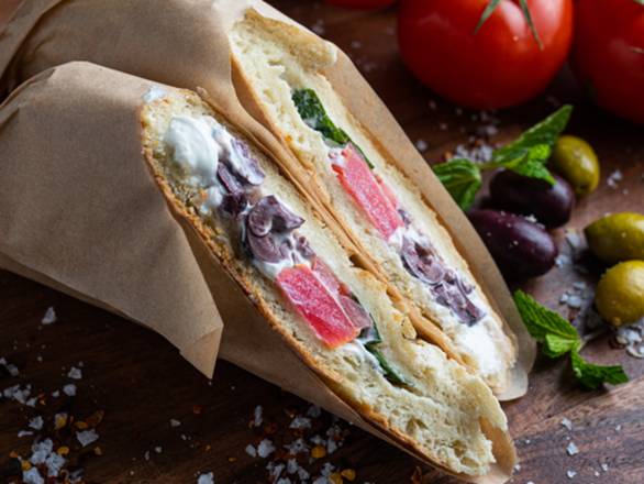 Order Labne Panini food online from Open Sesame - West Hollywood store, Los Angeles on bringmethat.com