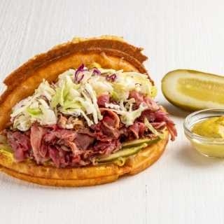 Order NY DELI-STYLE HOT PASTRAMI & SWISS food online from Bruxie store, Orange on bringmethat.com