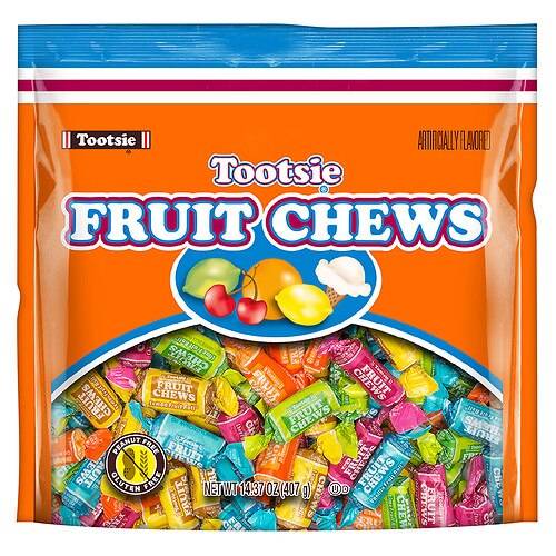 Order Fruit Chews Fruit Flavored Halloween Candy - 14.3 oz food online from Walgreens store, Flagstaff on bringmethat.com