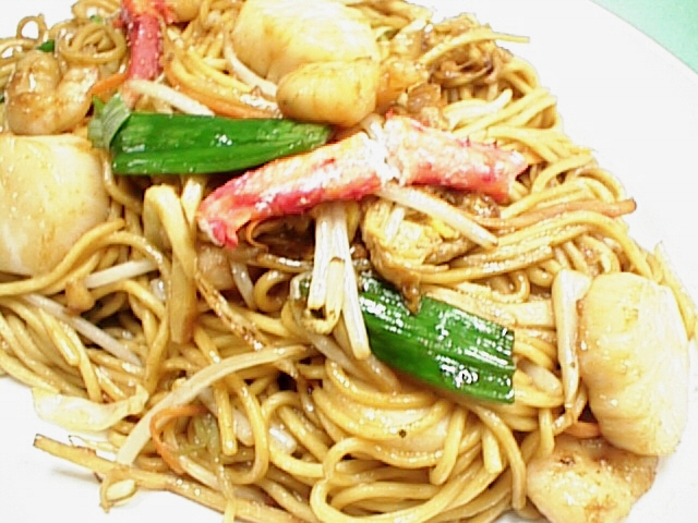 Order Seafood Lo Mein food online from Cafe Panda Garden store, Houston on bringmethat.com
