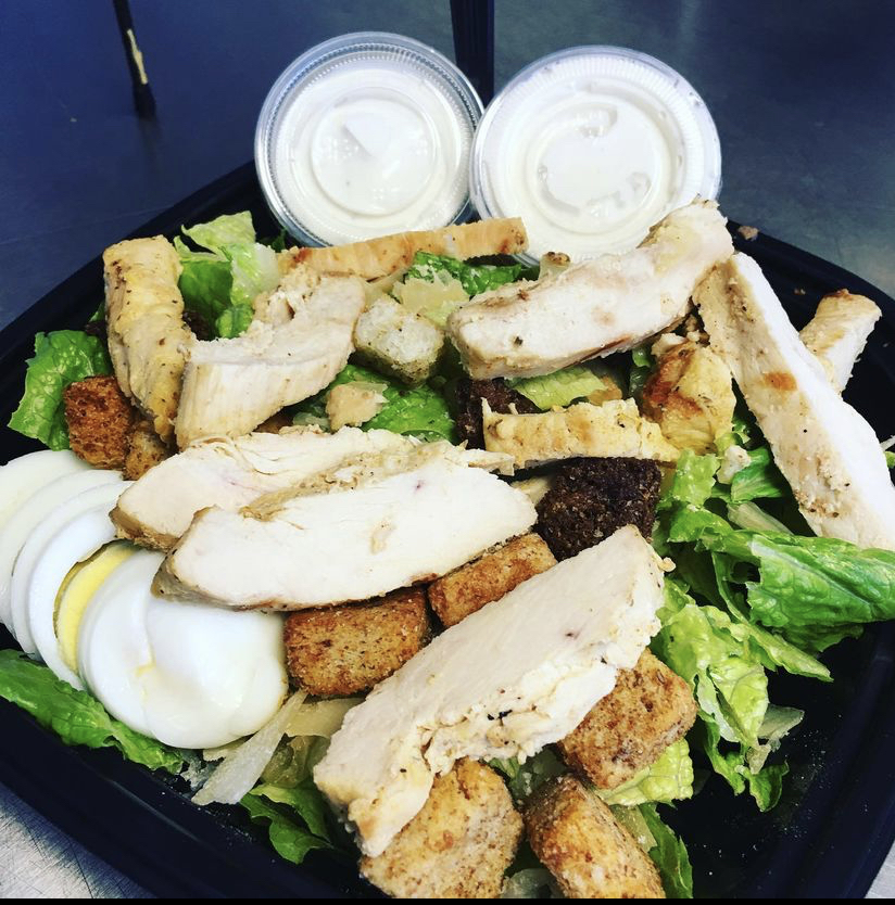Order Chicken Caesar Salad  food online from Chubbys store, Philadelphia on bringmethat.com