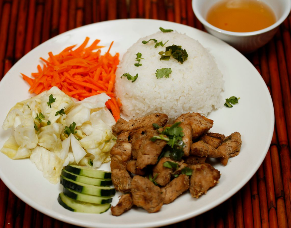 Order 14. Chicken and Rice food online from Tea Light Cafe store, Phoenix on bringmethat.com