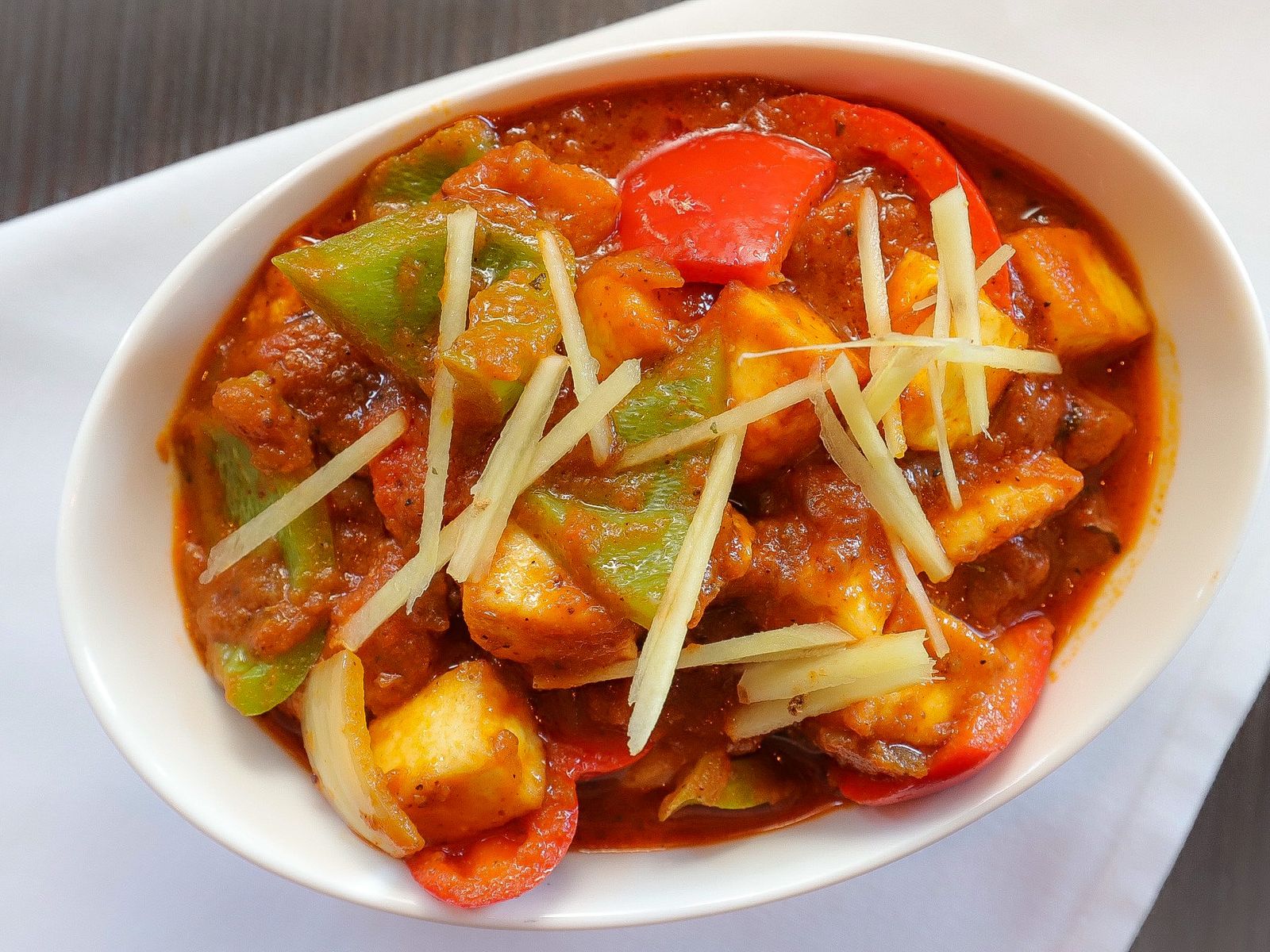 Order Kadai Paneer food online from Mirchi Indian Kitchen store, Foster City on bringmethat.com