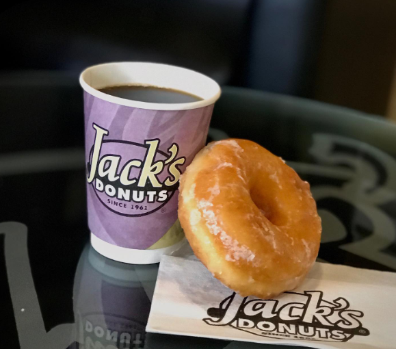 Order Hot Coffee food online from Jack Donuts store, Westfield on bringmethat.com