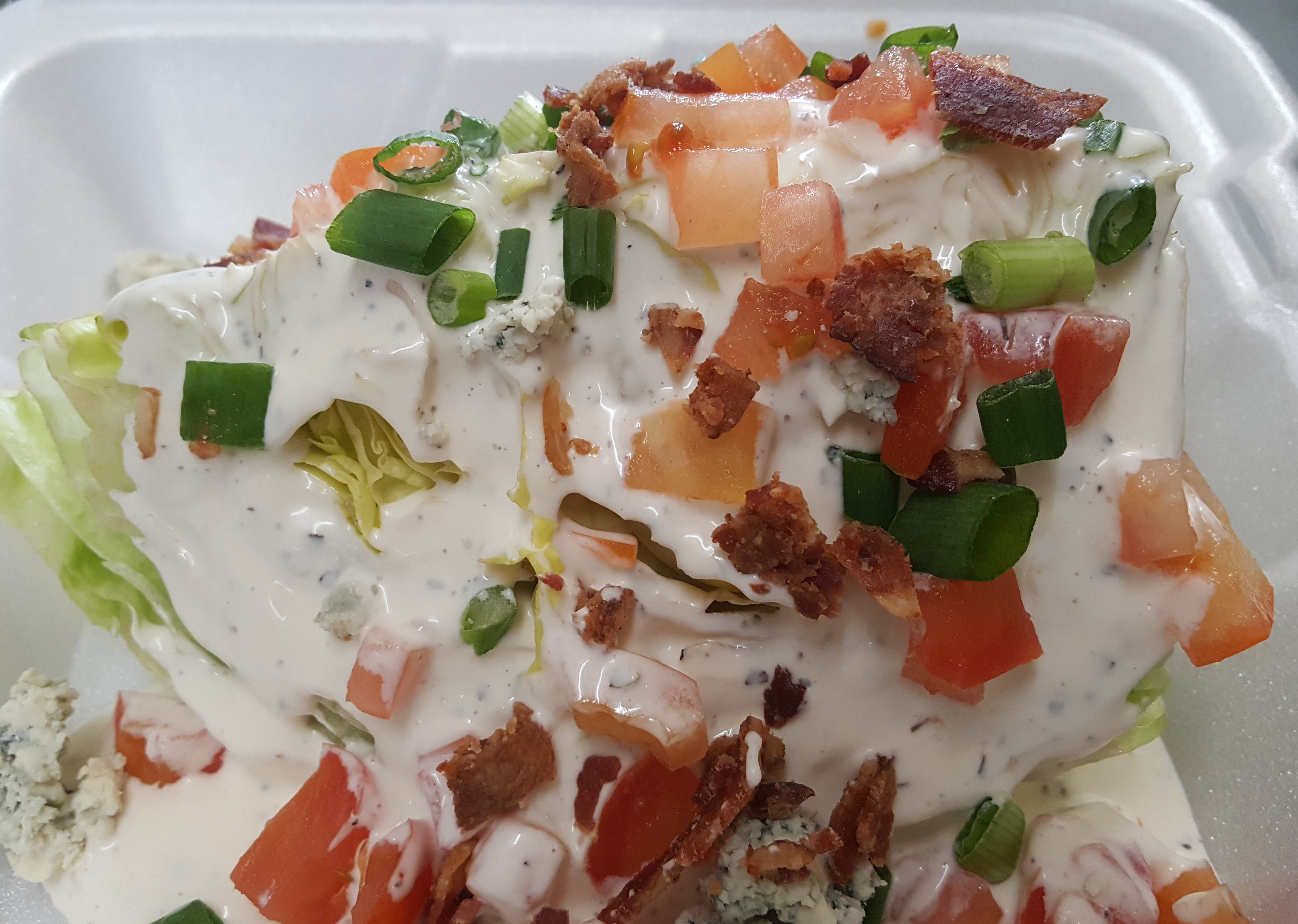 Order Wedge Salad food online from Bodacious Pig Barbecue store, Eagle on bringmethat.com