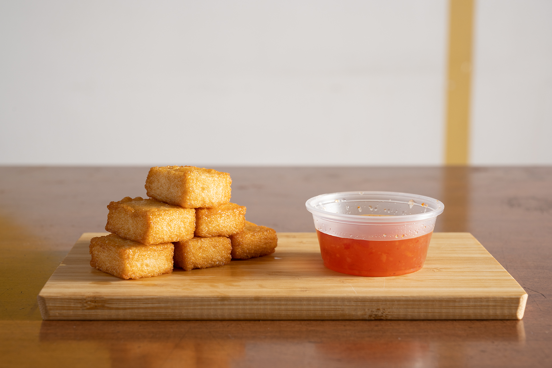 Order Fried Fish Tofu (8 pcs) food online from Alice St Bakery Café store, Oakland on bringmethat.com