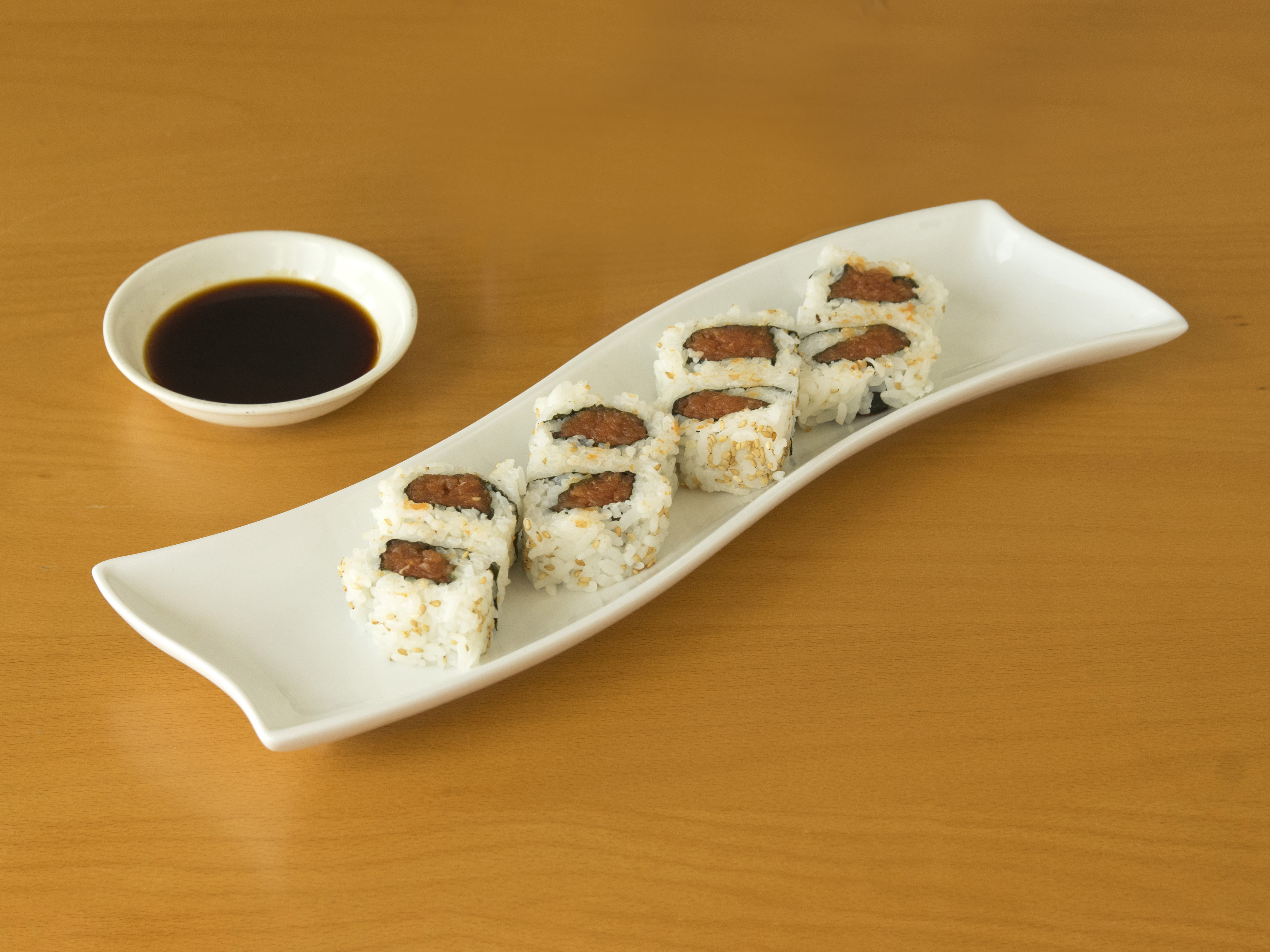Order Spicy Tuna House Roll food online from Mizu store, San Diego on bringmethat.com
