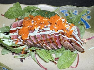 Order Peppered Tuna food online from Bistro 1051 store, Clark on bringmethat.com