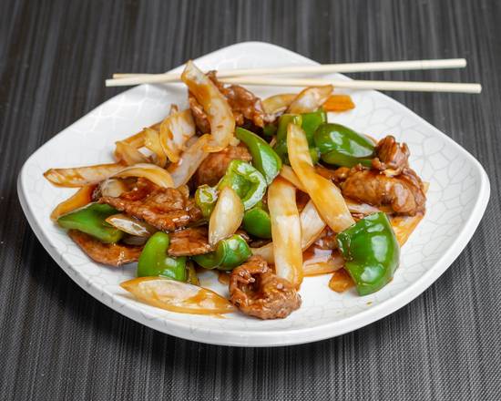 Order 95. Pepper Steak with Onion food online from China King store, Kenvil on bringmethat.com
