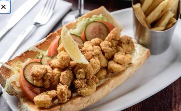 Order Shrimp Po Boy food online from Copeland Of New Orleans store, Kennesaw on bringmethat.com