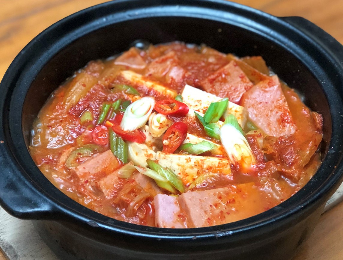Order Kimchi Stew(SPAM) food online from Mom store, Santa Monica on bringmethat.com