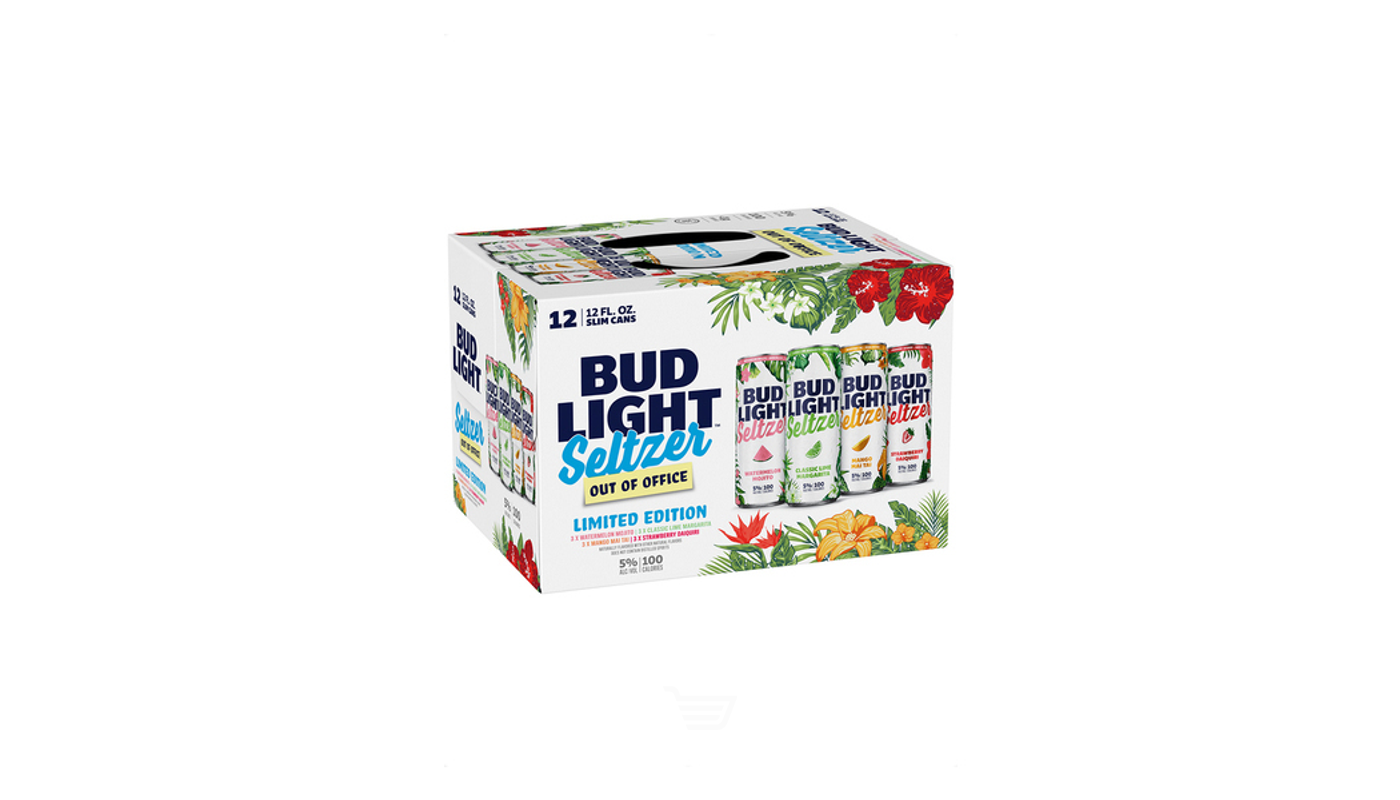 Order Bud Light Hard Seltzer Out of Office Variety 12 Pack 12 oz Cans food online from Village Liquor store, Lancaster on bringmethat.com