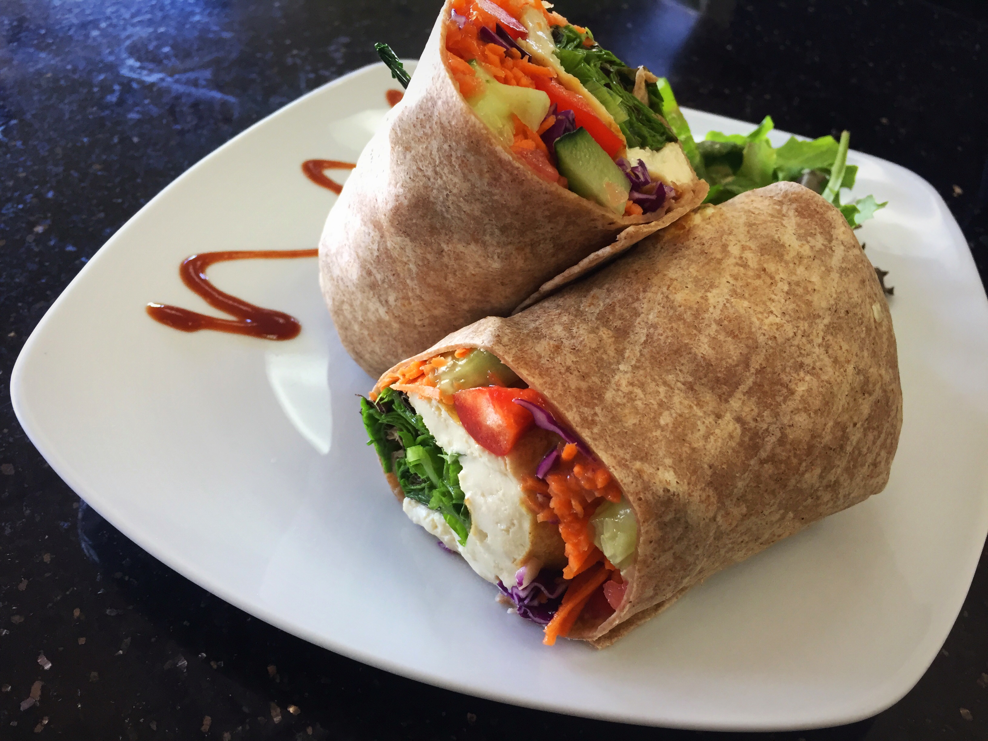 Order Tofu Wrap food online from Healthy Garden & Gourmet Pizza store, Collingswood on bringmethat.com