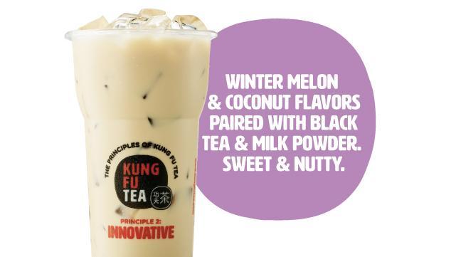 Order Winter Melon Coconut Milk Tea food online from Kung Fu Tea store, Leavenworth on bringmethat.com